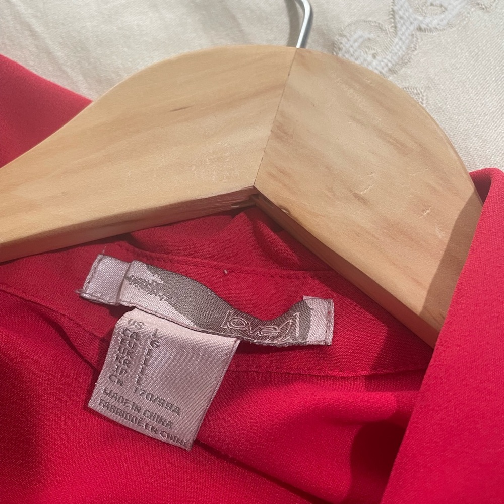 Love 21 Red Blazer